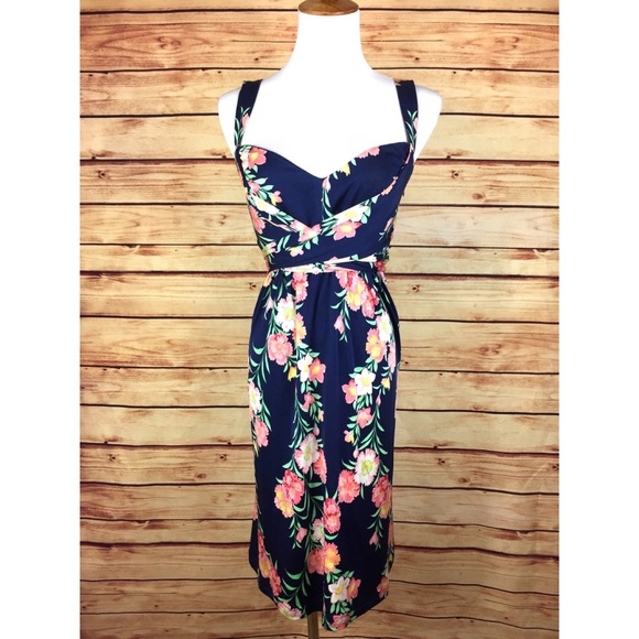 elie tahari floral dress